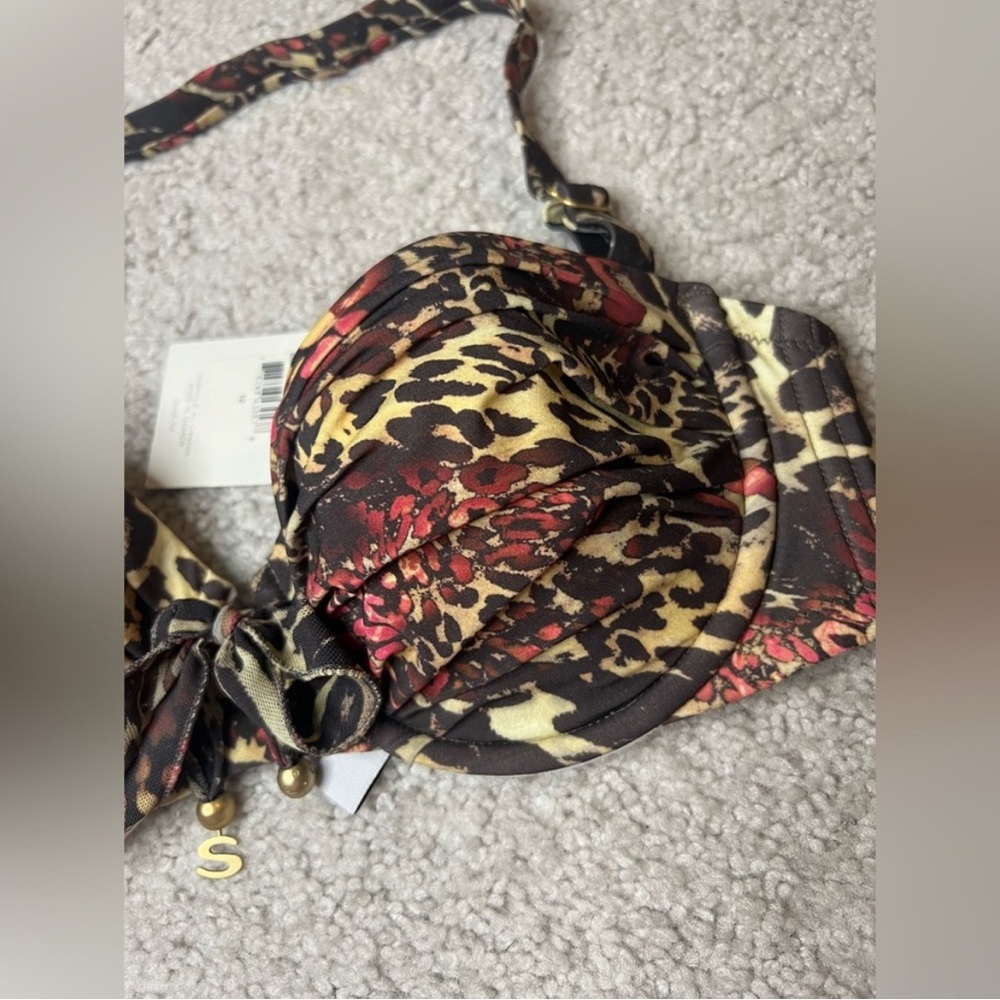 Shan - Underwired Bikini Top - Size 10 - Picture 4 of 10